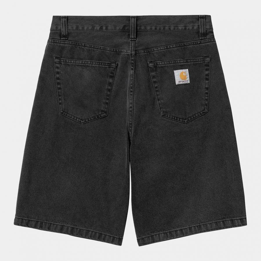 Carhartt WIP Landon Short - Black (Stone Washed)