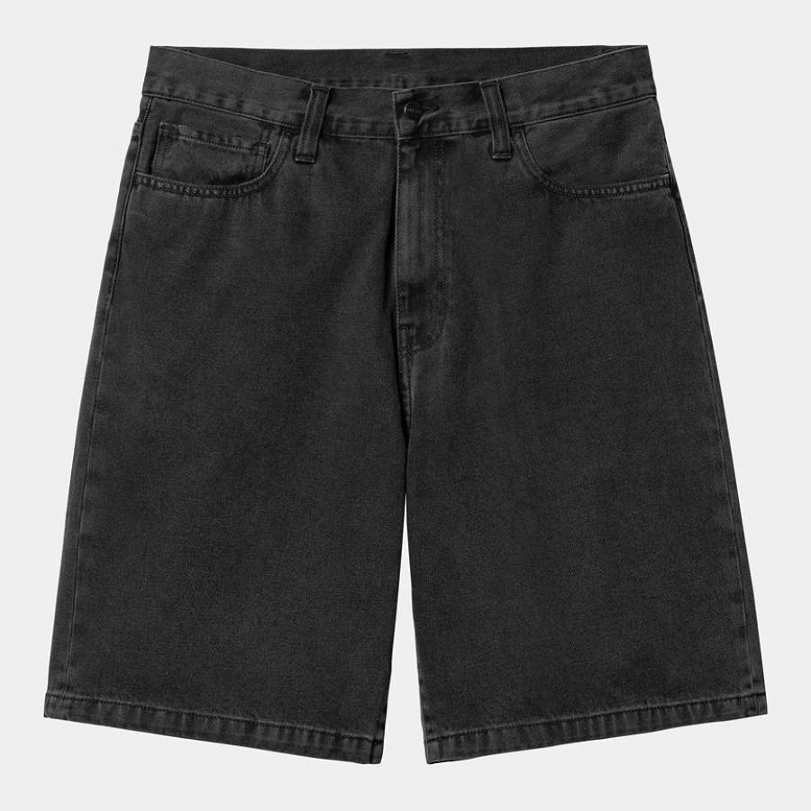 Carhartt WIP Landon Short - Black (Stone Washed)