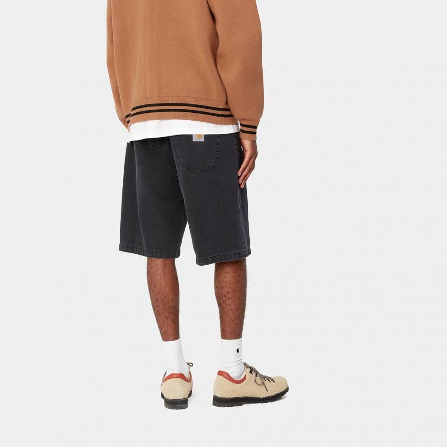 Carhartt WIP Landon Short - Black (Stone Washed)