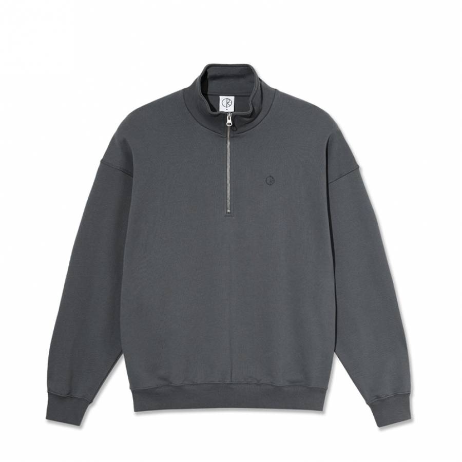 Polar Frank Half Zip Sweatshirt – Graphite