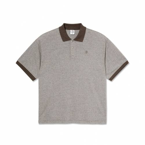 Polar Illussion Surf Polo Shirt – Brown