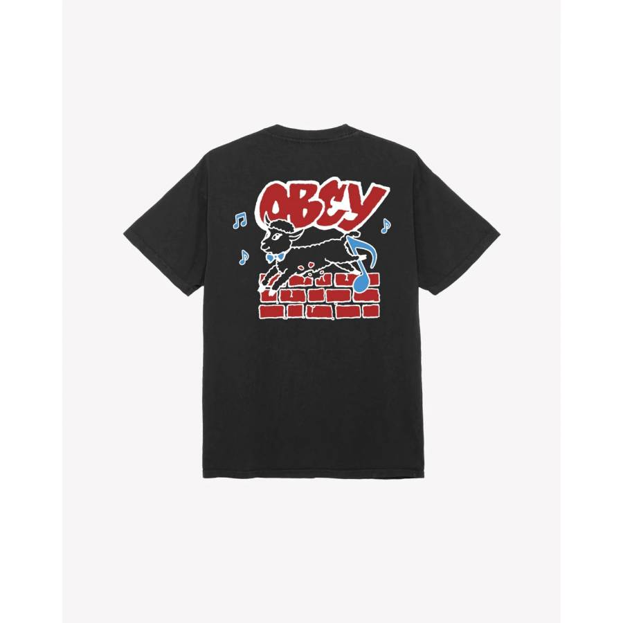 Obey Out Of Step Pigment T-Shirt – Vintage Black
