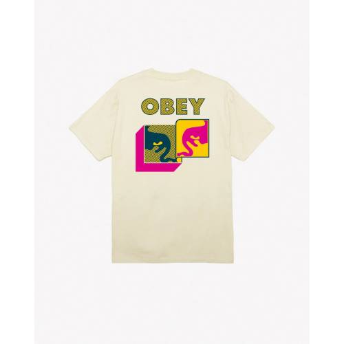 Obey Post Modern Classic T-Shirt – Cream